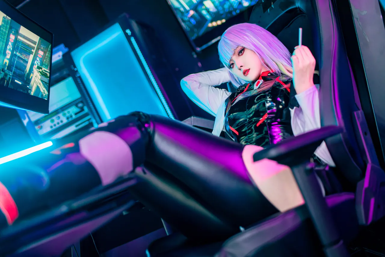 Natsuko夏夏子 - 赛博朋克边缘行者Lucy-erohere14.webp